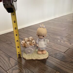 Vintage 1977 Precious Moments God Loveth a cheerful giver - Enesco